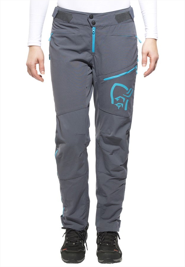 Norrona Fjørå Flex1 Women's Walking Trousers UK 14 Cool Black